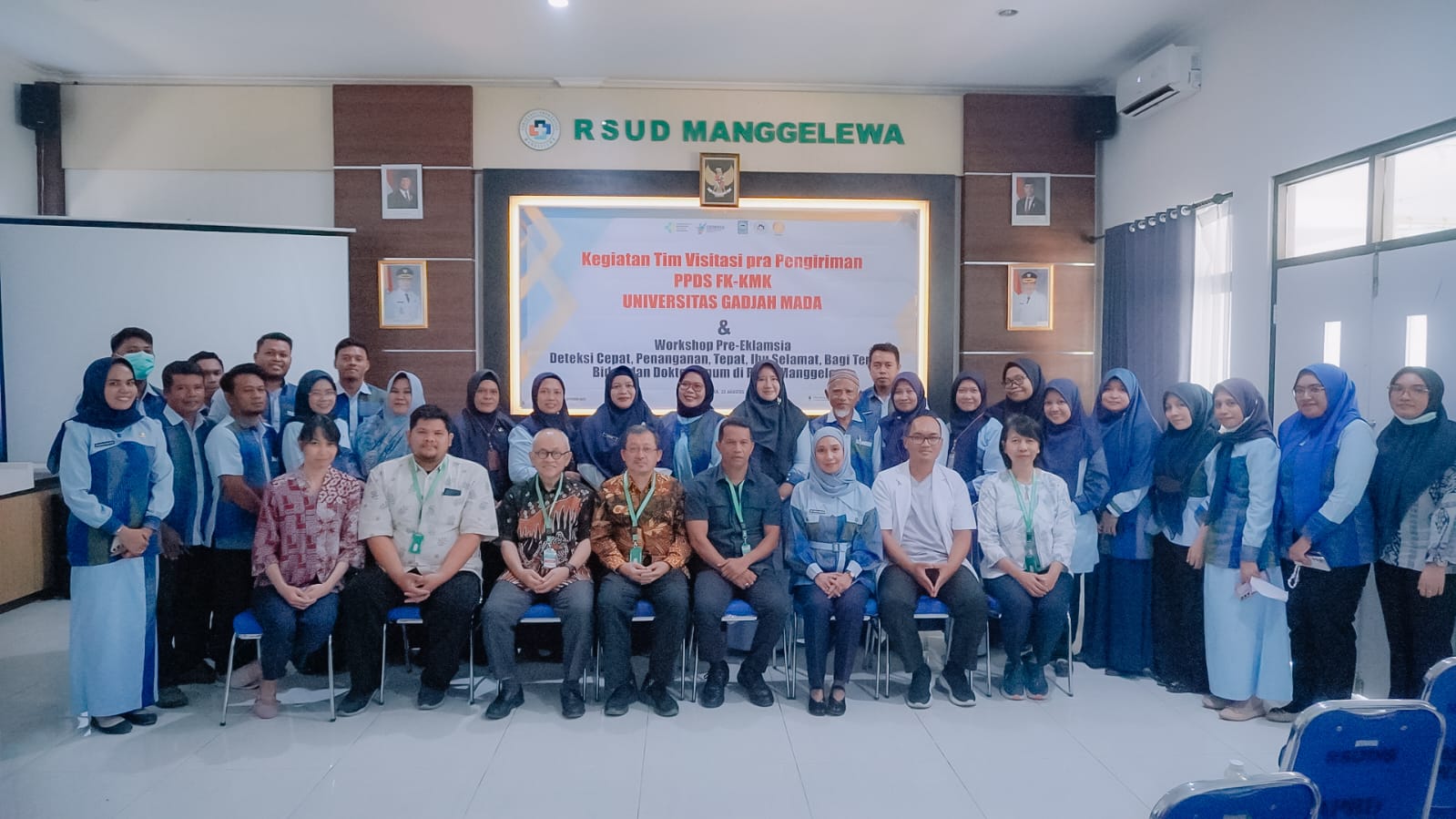 Visitasi ke RSUD Manggelewa, FK-KMK UGM Dorong Penguatan Layanan Spesialistik dan Kegawatdaruratan Obstetri
